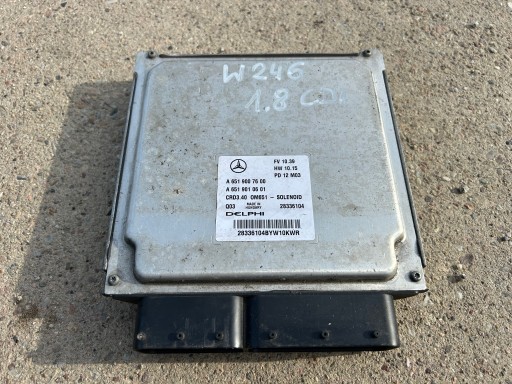 W246z - Mercedes w246 w176 1.8 cdi компьютерный контроллер двигателя a6519007600