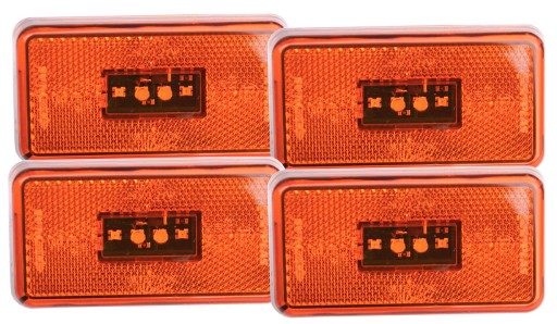 0247LUS - Лампа боковой габаритный фонарь Scania R P G leda X4