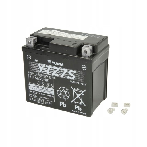 Акумулятор YUASA 12V 6AH 130A P + YTZ7S
