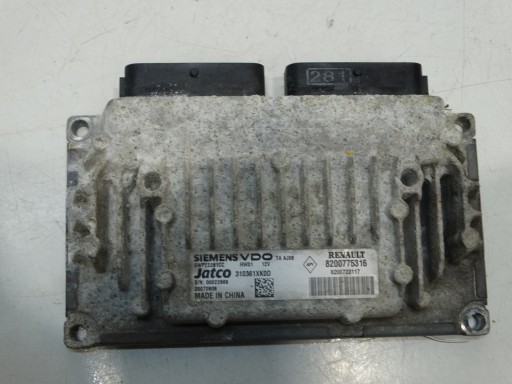 БЛОК УПРАВЛЕНИЯ RENAULT LAGUNA III 8200775316