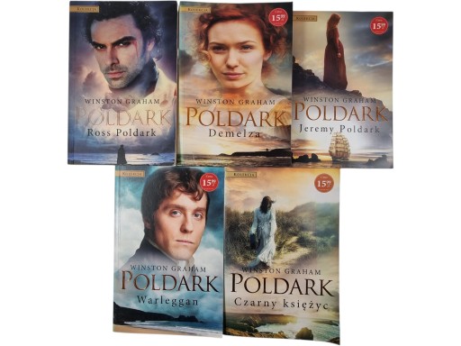 Zdjęcie egzemplarza: Seria Poldark / zestaw 5 książek / Winston Graham