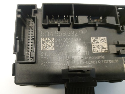 Seat Leon IV 5FA KOMBI module control unit door front 5q4959392p