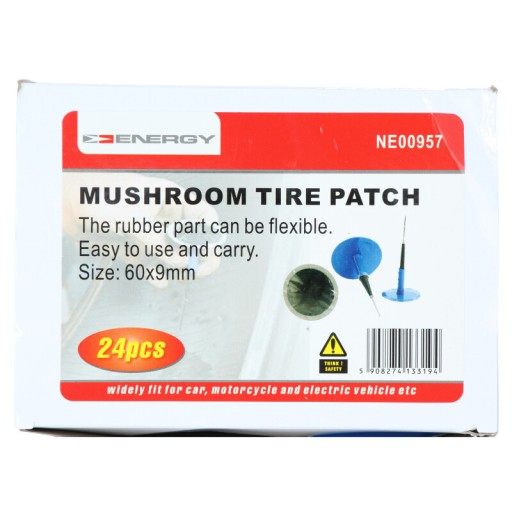 ШТИФТЫ ДЛЯ РЕМОНТА ШИН 9/60 ММ 24 ШТ.