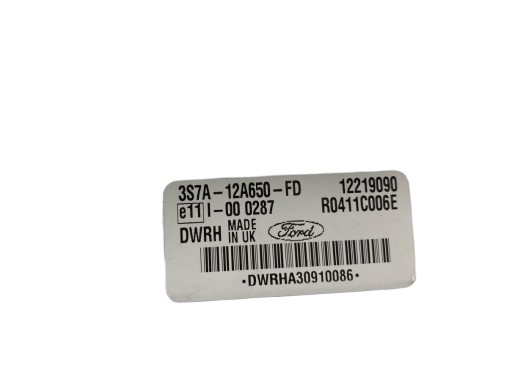 Bedienteil DES MOTORS MONDEO MK3 2.0 TDCI 3S7A12A650FD