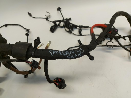 Porsche Taycan 4S 9J1 2022 wiring bundle of the engine for engine 9ja971277q