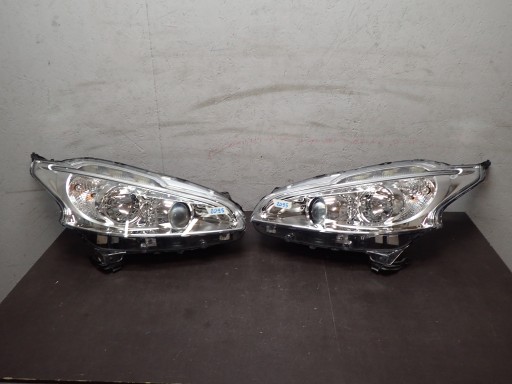 LIGHT LIGHTS FRONT PEUGEOT 208 LED LENS
