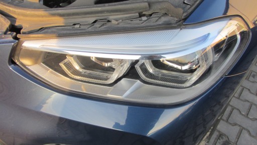 Bmw x3 g01 g02 x4 левая передняя светодиодная адаптивная лампа 63117466115 usa