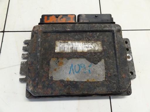 Контроллер компьютера двигателя renault laguna i 1.8 b 7700114969 8200044437
