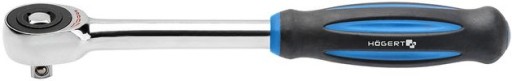 ХРАПОВИК З ПОВОРОТНОЮ РУЧКОЮ HOGERT 1/4 60 ЗУБІВ
