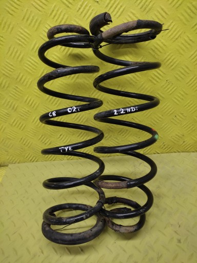 CITROEN C8 2.2 HDI springs springing rear part