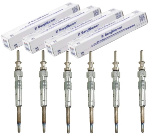 Beru набір свічок розжарювання 0100266002 ge102 - 6 шт.