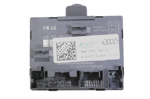 AUDI A8 4H модуль задніх дверей 4h0959795d