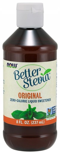 Lepšia Stevia Original 237ml NOW Foods