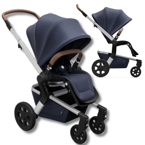 Візок 1в1 Joolz Hub EARTH COLLECTION BLUE чорний