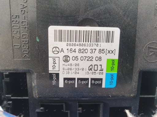 modul A1648203785 MERCEDES R-třída W251 320 před