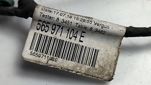 cablaggio PDC parcheggio 565971104E SKODA KODIAQ e LIFT