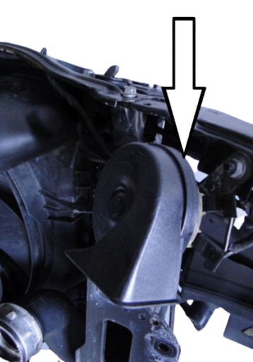 CLK209 - MERCEDES CLK 209 ЗВУКОВОЙ СИГНАЛ НА ПЕРЕДНЕЙ ПОЛОСЕ