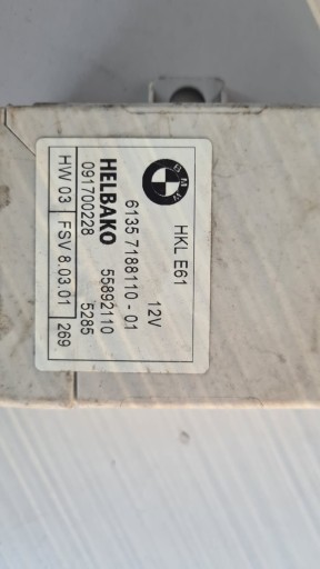 Bmw 7 e65 лифт 05- контроллер модуля крышки багажника hkl 7188110