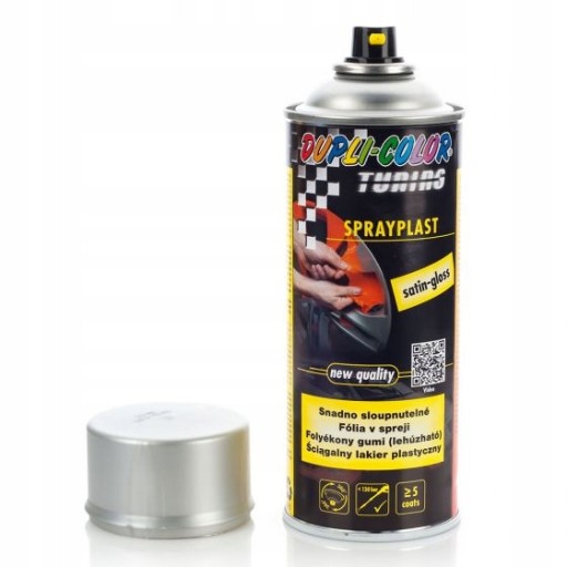 Guma Folia w Sprayu Srebrny Sprayplast Aerozol 400ml MOTIP