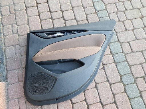 side upholstery door rear part tylnych prawych leather braz braz Opel Insignia B