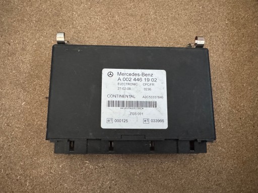 Контролер mercedes actros axor cpc/fr 0024461902