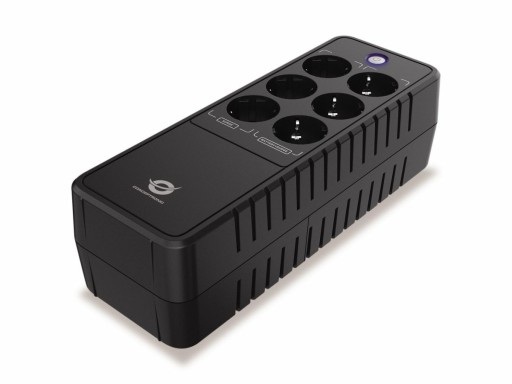 Ибп conceptronic zeus09e 0,85 ква 490 вт 6gn usb-зарядка