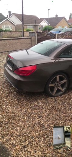 MERCEDES SL 231 LIFT SL400 2018 CARBON TAP ЦЕЛІЙ ЗАД