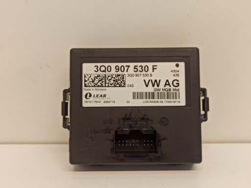 A3 8V комфортний модуль 3q0907530f 3q0907530b
