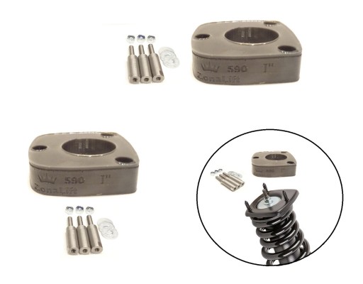 590/03 - Mercedes ml w163 омыватель mcpherson лифт+25мм