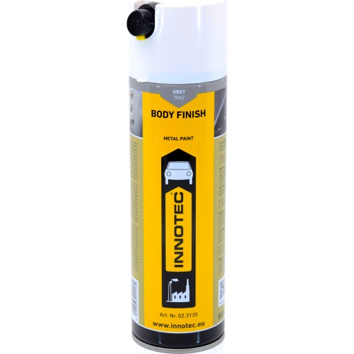 Акриловий лак INNOTEC Body Finish сірий спрей