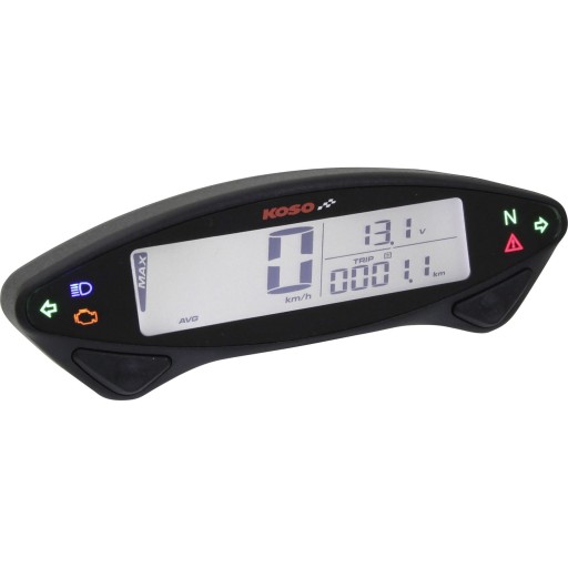 Digitálny motocyklový tachometer univerzálny Koso DB-EX 02