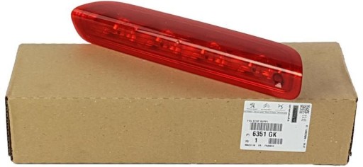 6351GK - OE PSA третій стоп-сигнал CITROEN C3 PICASSO 09-