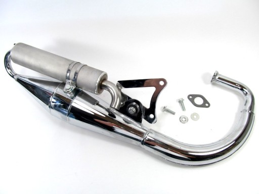 PF100750003 - Мінареллі хром глушник стоячи MBK Target Active