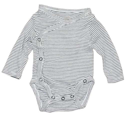 H&M ORGANIC COTTON BODY 0-2m 56 • Cena, Opinie • Body 17186523481