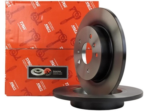 DF6787 - TRW задні гальмівні диски QASHQAI II (J11, J11_)