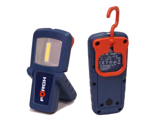 FORCH АКУМУЛЯТОРНА СВІТЛОДІОДНА ІНСПЕКЦІЙНА ЛАМПА 4+1