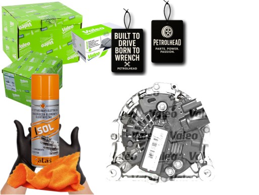 VAL439693#ECS-PCP+K - Генератор citroen c2 c3 c4 peugeot 206 207 307 1. #petrolhead pro+ kit4