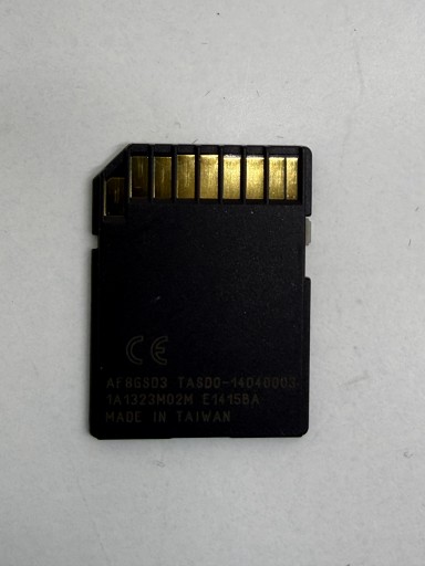 AUDI A6 C7 A1 8X A7 karta SD Navigation mapy EUROPA 2014