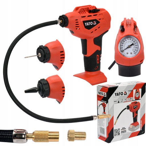 YATO НАСОСНИЙ ПІСТОЛЕТ АКУМУЛЯТОР 18V КОРПУС