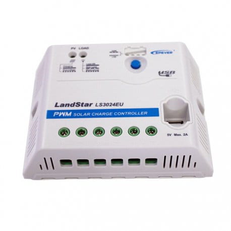 R0027 - КОНТРОЛЕР ЗАРЯДУ LS3024EU 30A USB