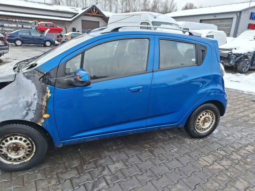 CHEVROLET SPARK 3 III M300 front blue door front left GCT 2010