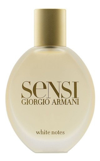 giorgio armani sensi white notes