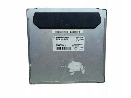 Драйвер компьютера a0265454832 mercedes w203 2.0