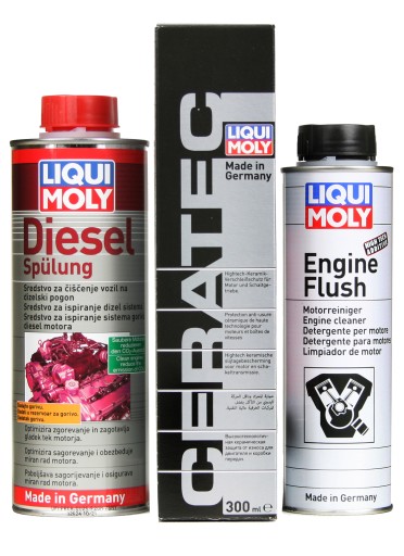 LIQUI MOLY КОМПЛЕКТ ДИЗЕЛЬ SPULUNG CERATEC ПРОМЫВКА