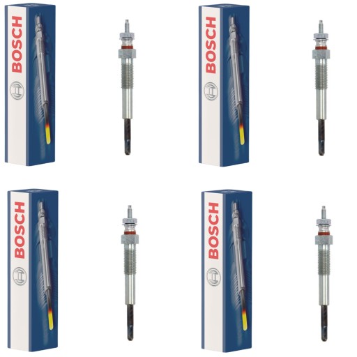 4× свеча накаливания bosch f 01g 004 02a