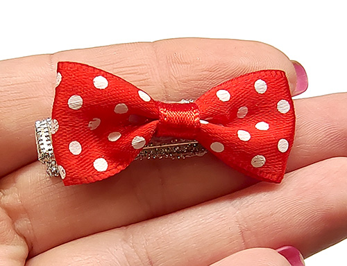 Шпилька бантик своїми руками