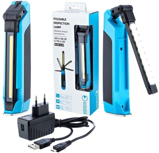 500LM СВІТЛОДІОДНИЙ ЛІХТАРИК ДЛЯ МАЙСТЕРНІ ЗЛАМАНИЙ АКУМУЛЯТОР