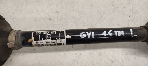 semi-axis left short. VW Golf VI 1,6 TDI