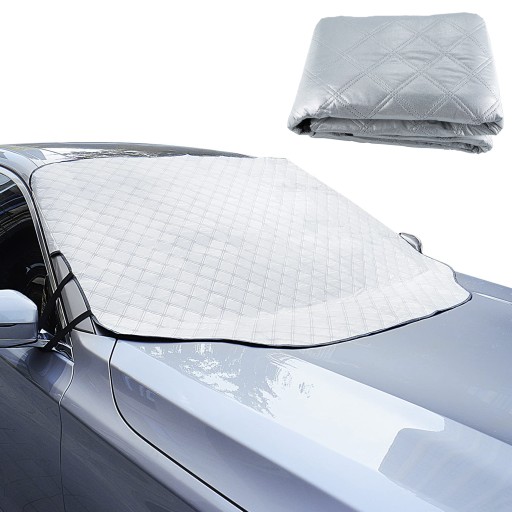 ЧОХОЛ ПРОТИМОРОЗНИЙ КИЛИМОК НА ВІТРОВЕ СКЛО, МАГНІТ СОЛАР