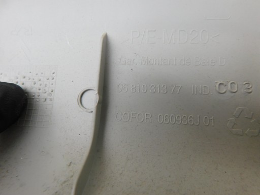 plastične mase poklopci slupkow prozori stakla komplet Peugeot Partner II Citroen Berlingo